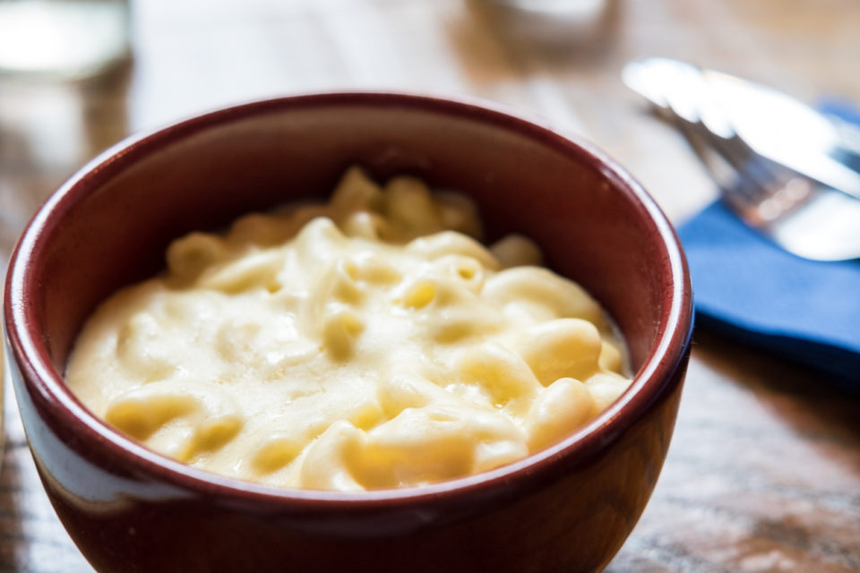 Mac and Cheese in a bowl